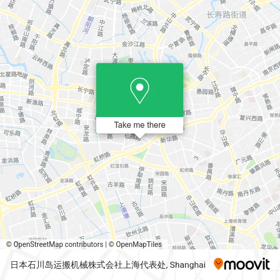 日本石川岛运搬机械株式会社上海代表处 map