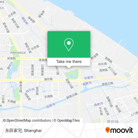 东薛家宅 map