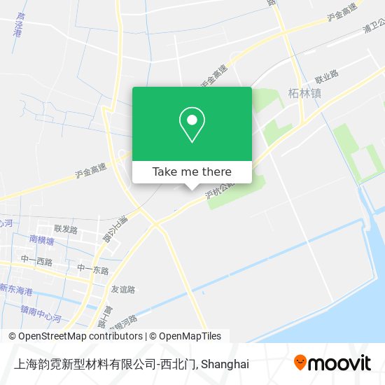 上海韵霓新型材料有限公司-西北门 map