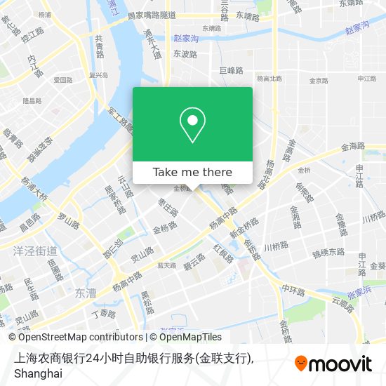 上海农商银行24小时自助银行服务(金联支行) map