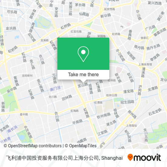 飞利浦中国投资服务有限公司上海分公司 map