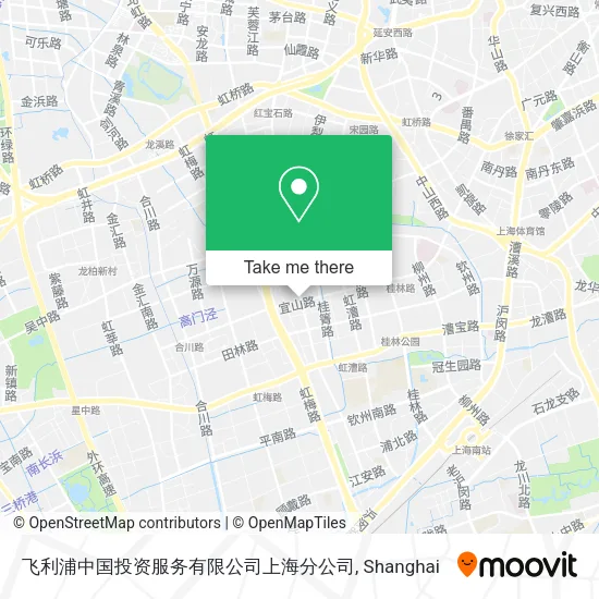 飞利浦中国投资服务有限公司上海分公司 map