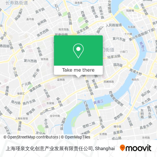上海瑾泉文化创意产业发展有限责任公司 map