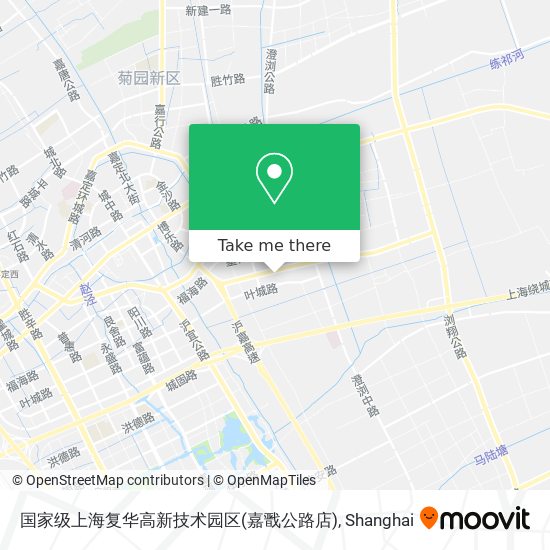 国家级上海复华高新技术园区(嘉戬公路店) map