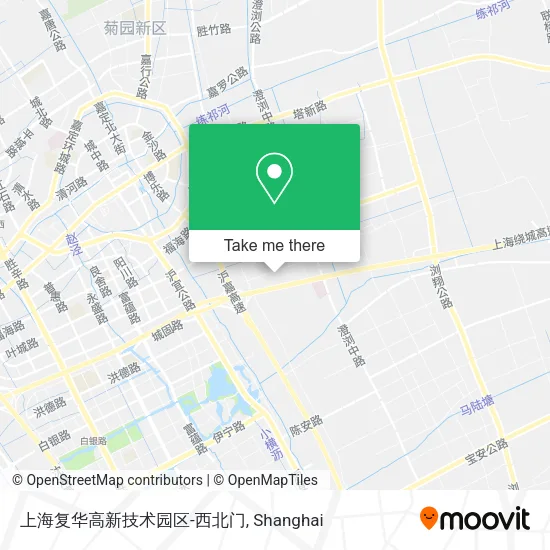 上海复华高新技术园区-西北门 map