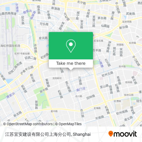 江苏宜安建设有限公司上海分公司 map