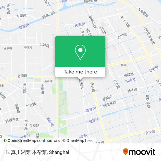味真川湘菜 本帮菜 map
