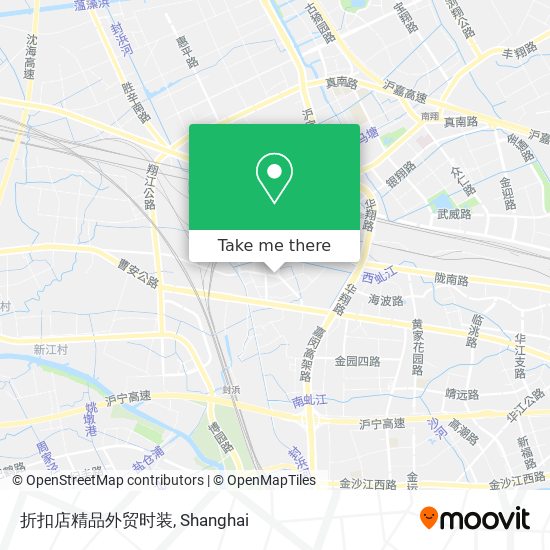 折扣店精品外贸时装 map