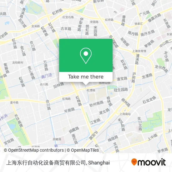 上海东行自动化设备商贸有限公司 map