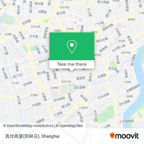 真丝商厦(田林店) map