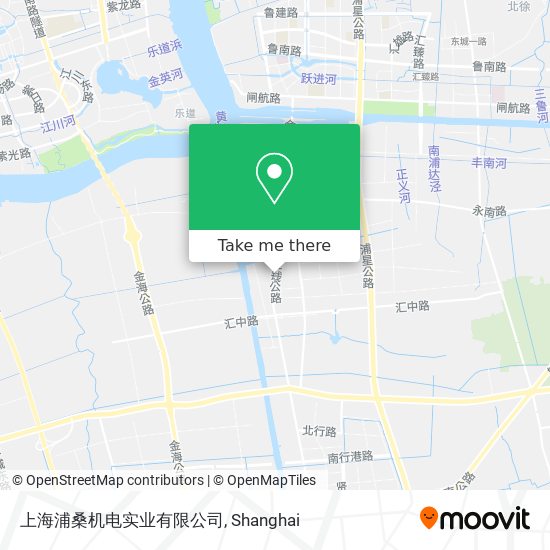 上海浦桑机电实业有限公司 map