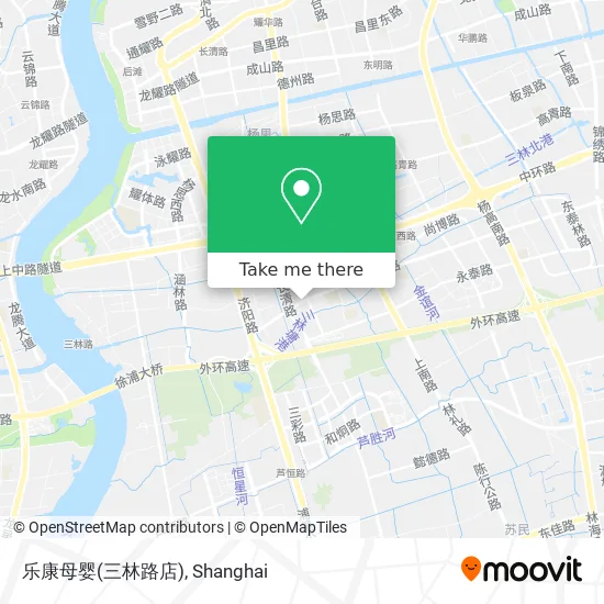乐康母婴(三林路店) map