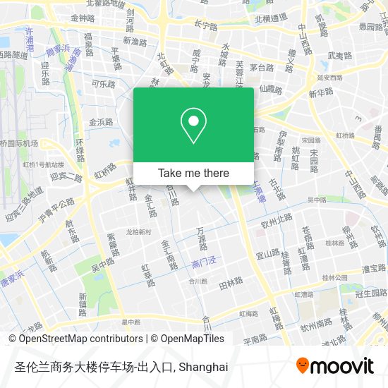 圣伦兰商务大楼停车场-出入口 map