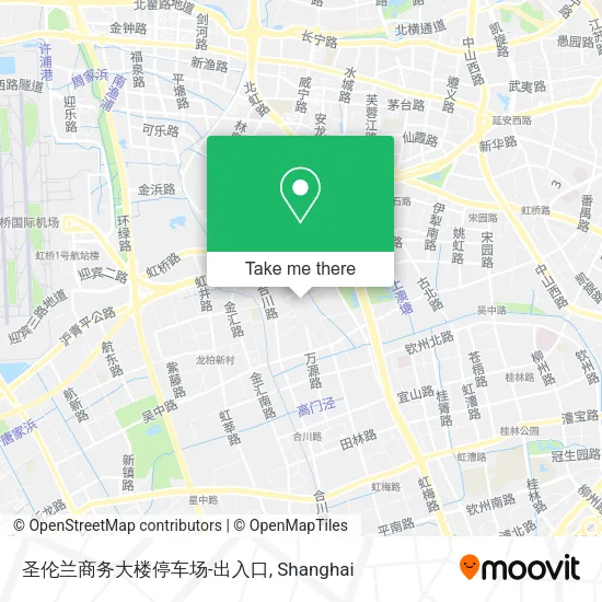 圣伦兰商务大楼停车场-出入口 map