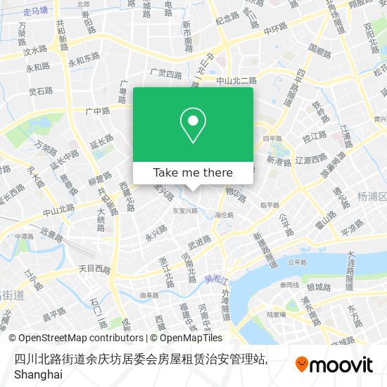 四川北路街道余庆坊居委会房屋租赁治安管理站 map