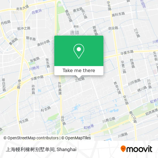 上海幔利橡树别墅单间 map