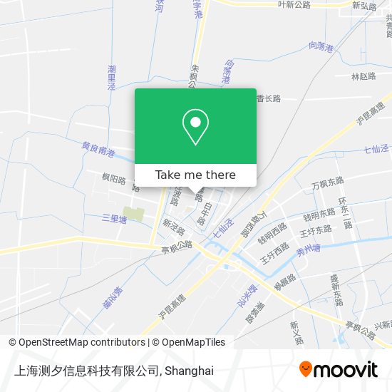 上海测夕信息科技有限公司 map