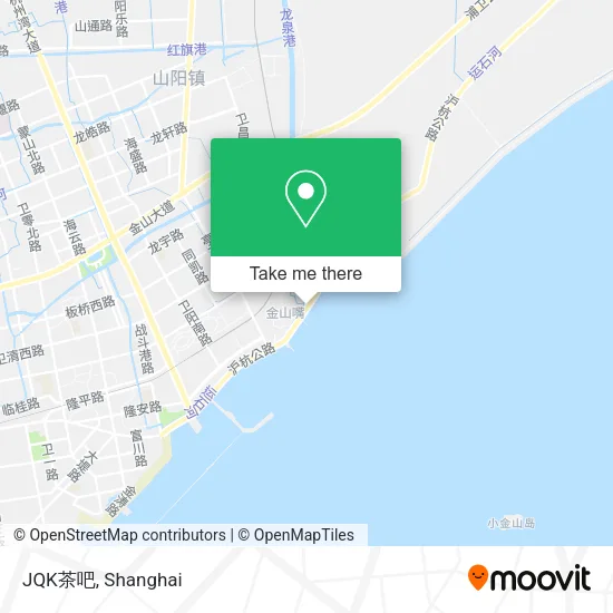 JQK茶吧 map