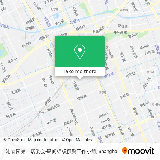 沁春园第二居委会-民间组织预警工作小组 map