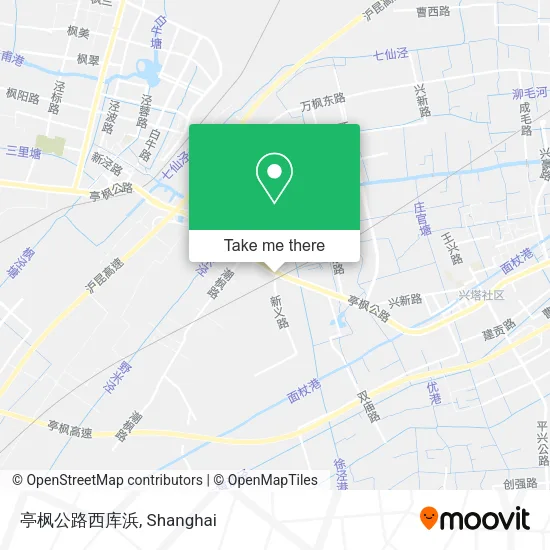 亭枫公路西库浜 map