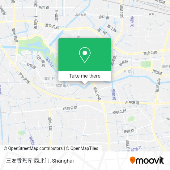 三友香蕉库-西北门 map