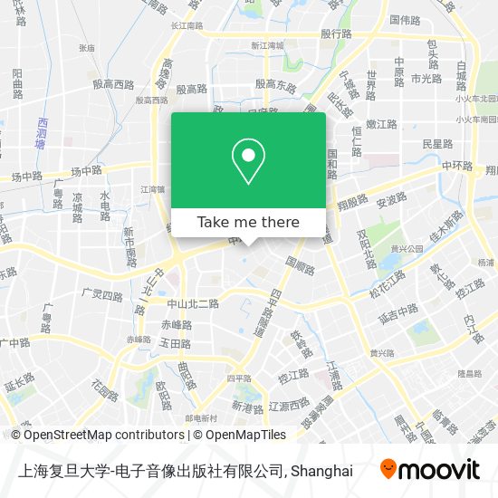上海复旦大学-电子音像出版社有限公司 map
