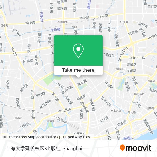 上海大学延长校区-出版社 map
