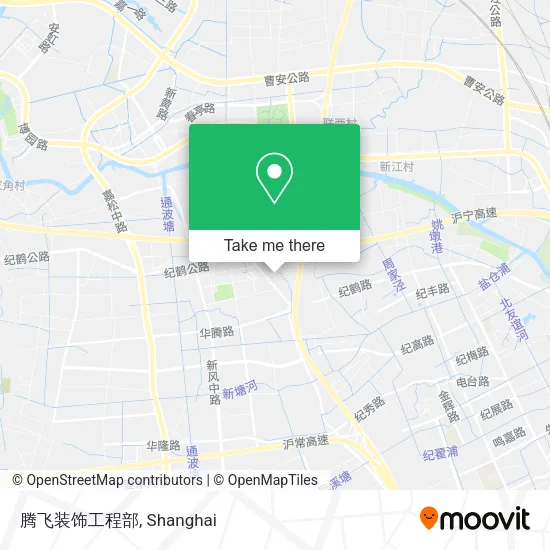 腾飞装饰工程部 map