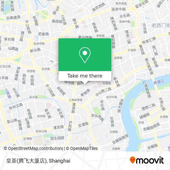 皇茶(腾飞大厦店) map