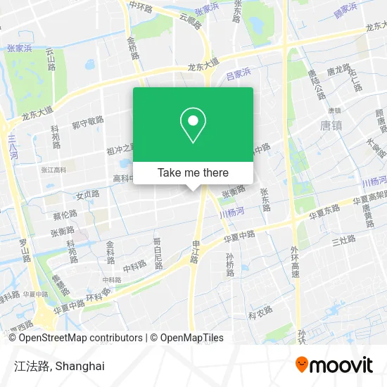 江法路 map