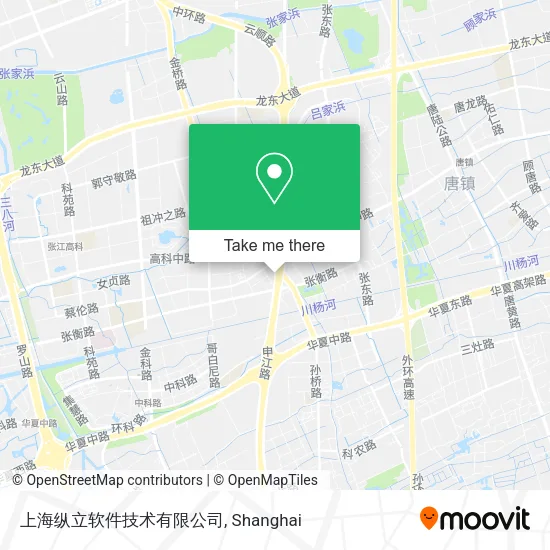 上海纵立软件技术有限公司 map