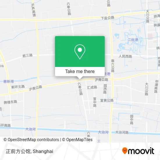 正前方公馆 map