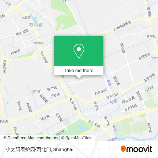 小太阳看护园-西北门 map