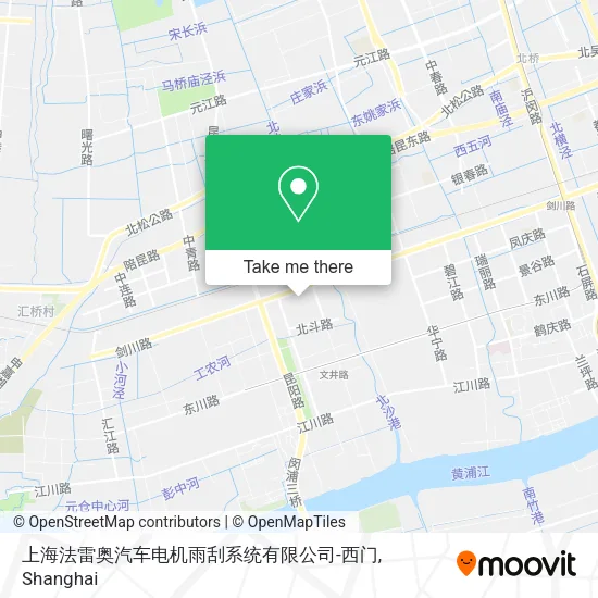 上海法雷奥汽车电机雨刮系统有限公司-西门 map