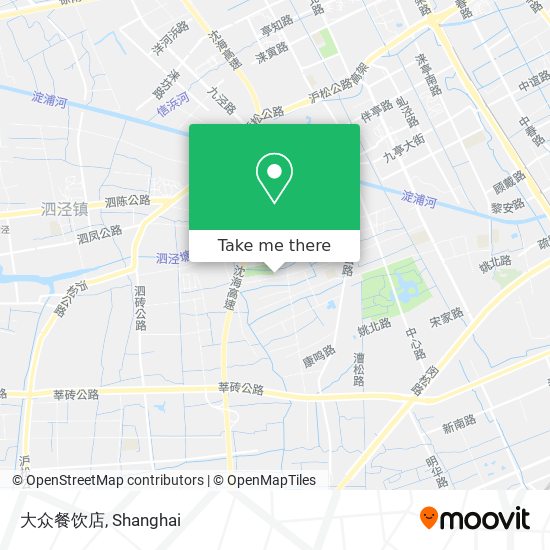 大众餐饮店 map