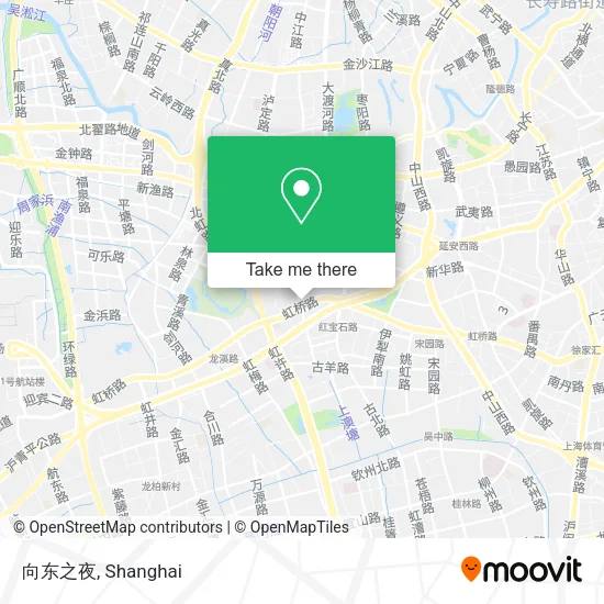 向东之夜 map