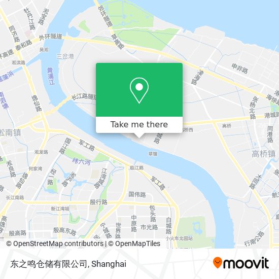 东之鸣仓储有限公司 map