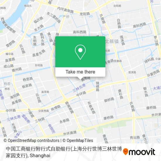 中国工商银行附行式自助银行(上海分行世博三林世博家园支行) map