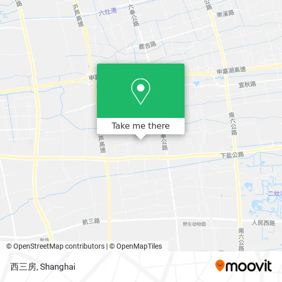 西三房 map