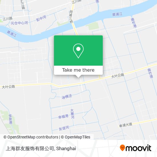 上海群友服饰有限公司 map