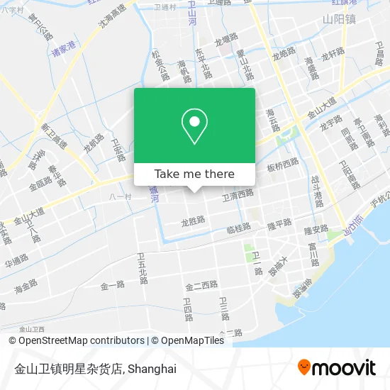金山卫镇明星杂货店 map