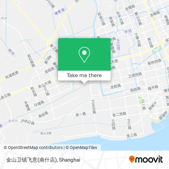 金山卫镇飞意(南什店) map