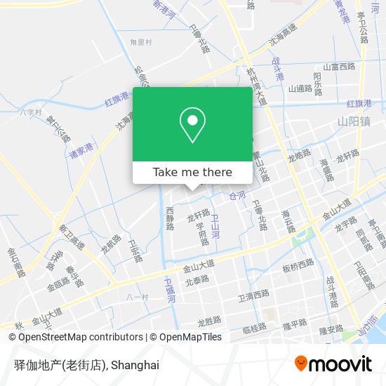 驿伽地产(老街店) map