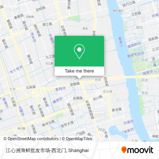 江心洲海鲜批发市场-西北门 map