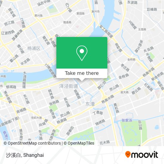 沙溪白 map
