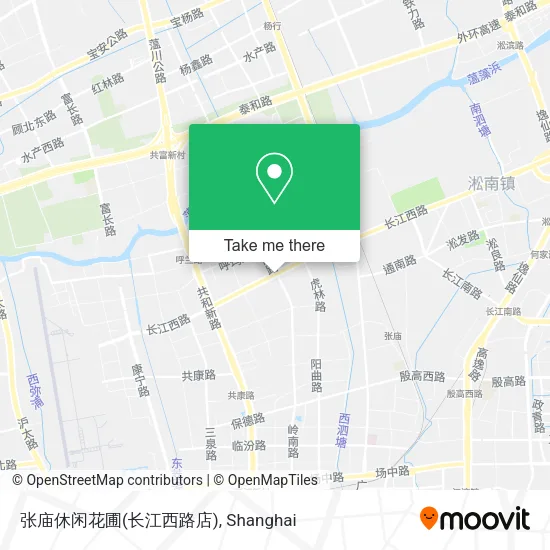 张庙休闲花圃(长江西路店) map