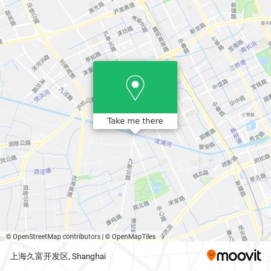 上海久富开发区 map
