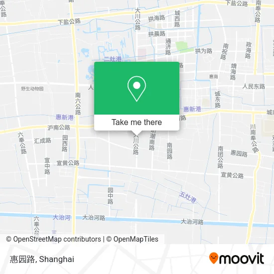 惠园路 map
