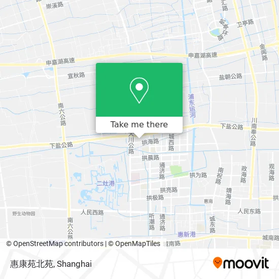 惠康苑北苑 map