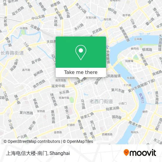 上海电信大楼-南门 map